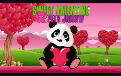 Sweet Valentine Pets Jigsaw