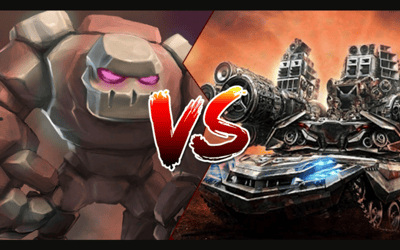 Tank VS Golems