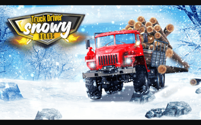 Truck Driver: Snowy Roads