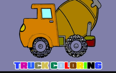 Trucks Coloring Book