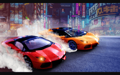 Two Lambo Rivals: Drift