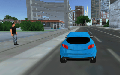 Uber Taxi Driver 3D