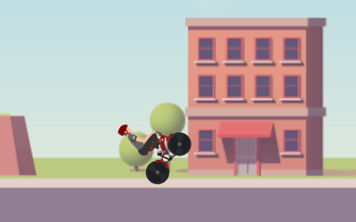 Wheelie Biker